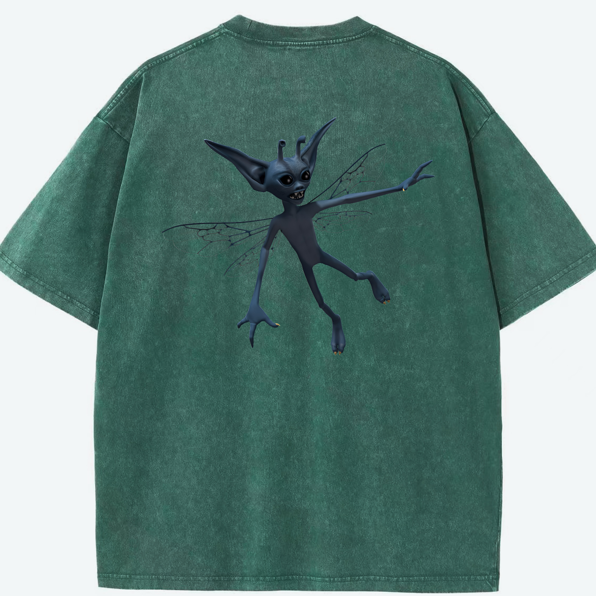 （画像用） Harry Potter ハリー・ポッターシリーズ 綿100% ヴィンテージ風 半袖Tシャツ（背面プリント）